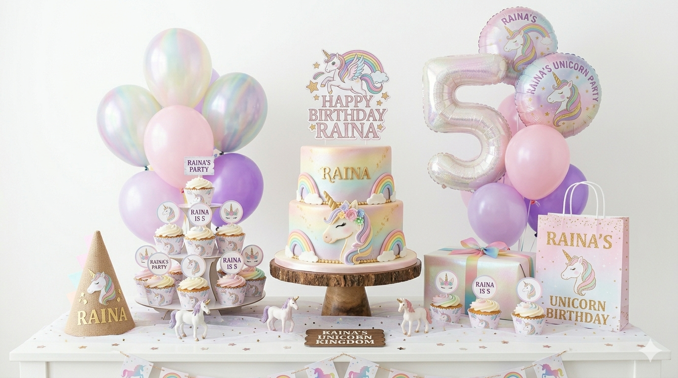 Girls Birthday Themes