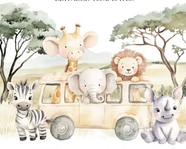Safari Jungle Theme