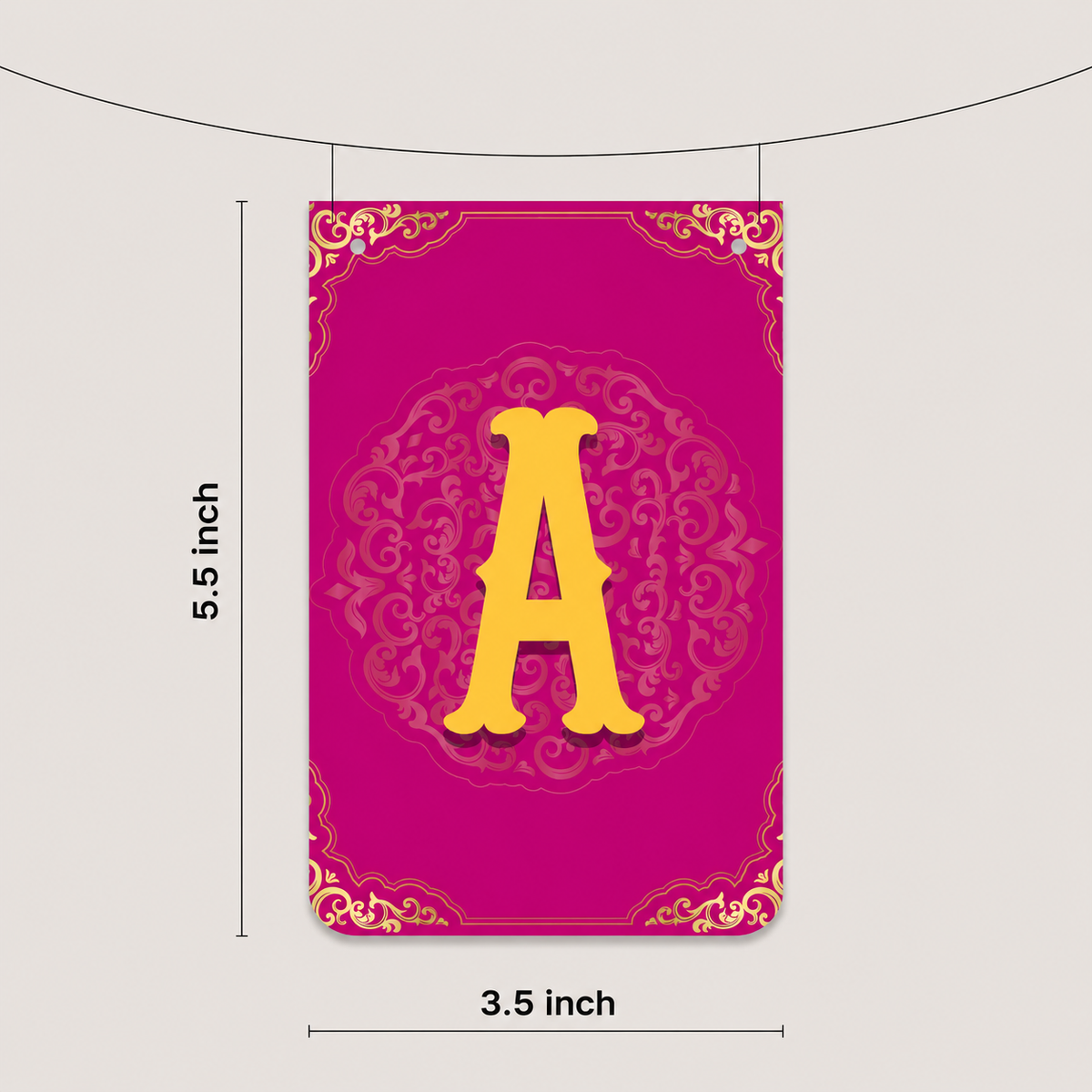 Annaprashan Decoration for Baby Girl Banner | New Born Celebration | Rice Ceremony Pink Color