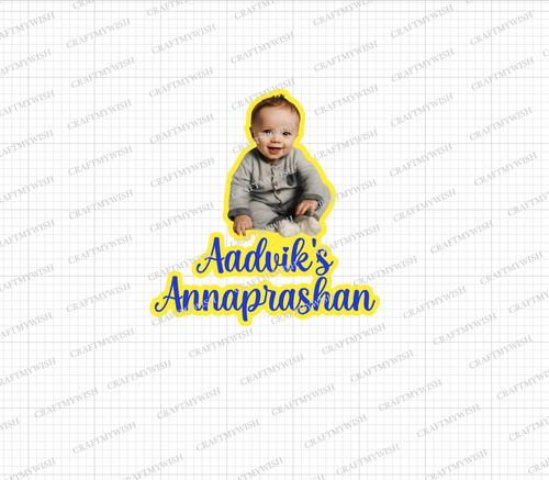 Annaprashan Cake Topper D2