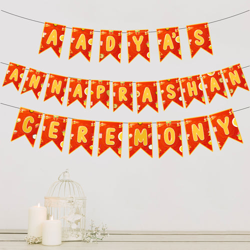 Annaprasanam Paper Bunting D1