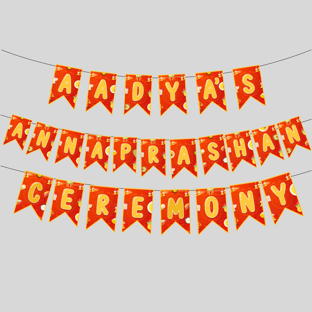 Annaprasanam Paper Bunting D1