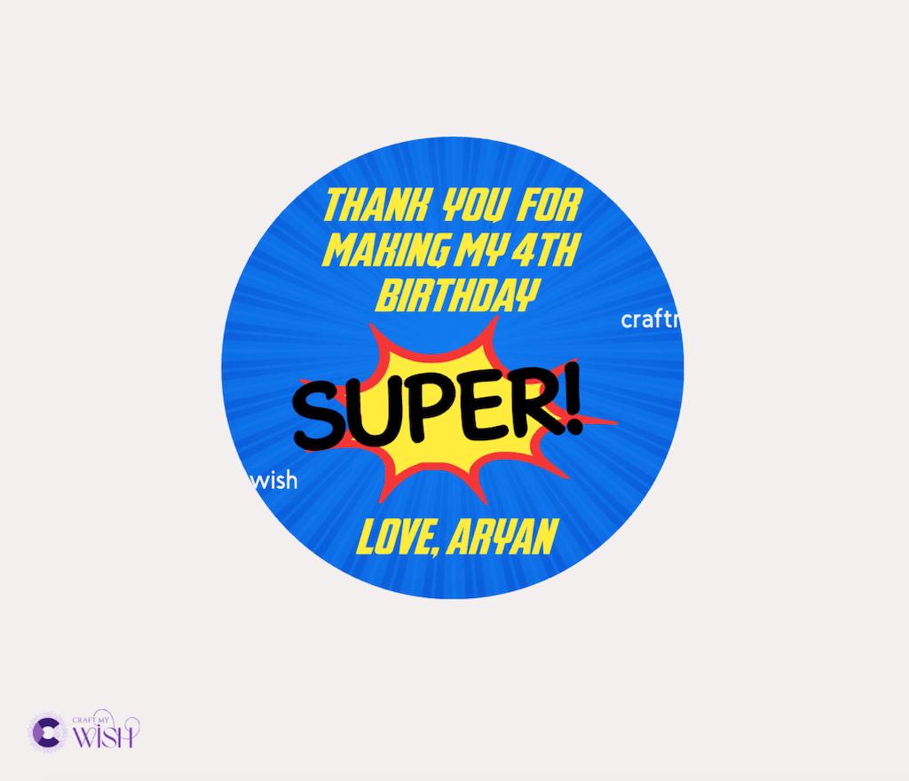 Avenger Theme Sticker