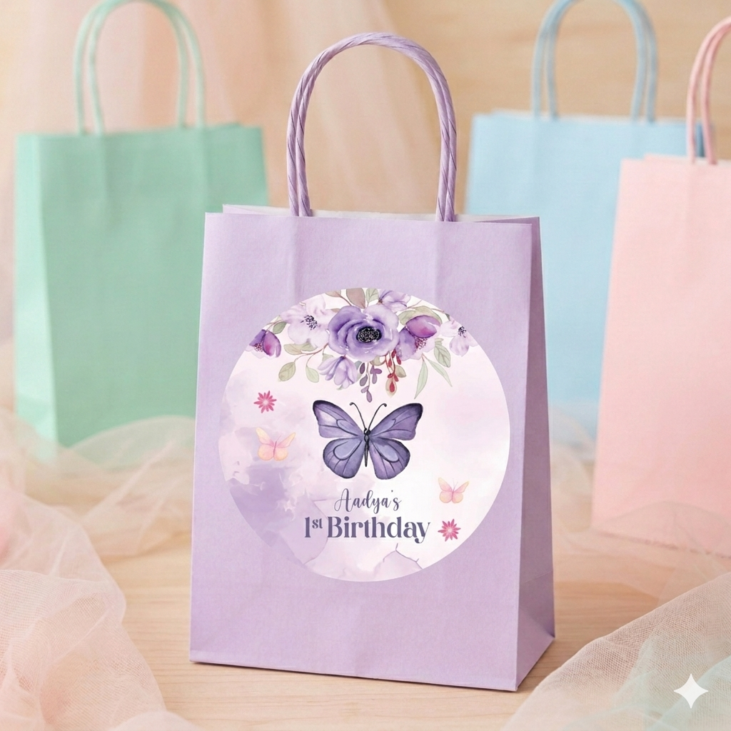Butterfly Theme Sticker