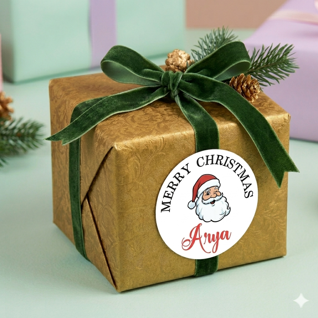 Christmas Sticker Design1