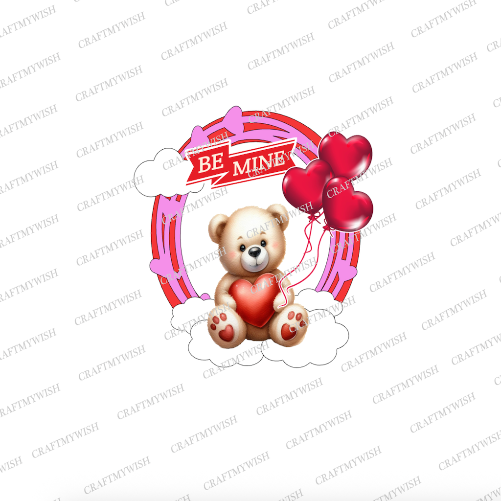 Valentine Day Cake Topper D1