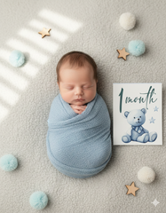 Baby Boy Milestone Cards |  Baby Monthly Cards