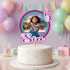 Encanto Theme Cake Topper Printed