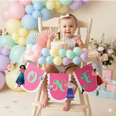 Encanto Theme High Chair Banner