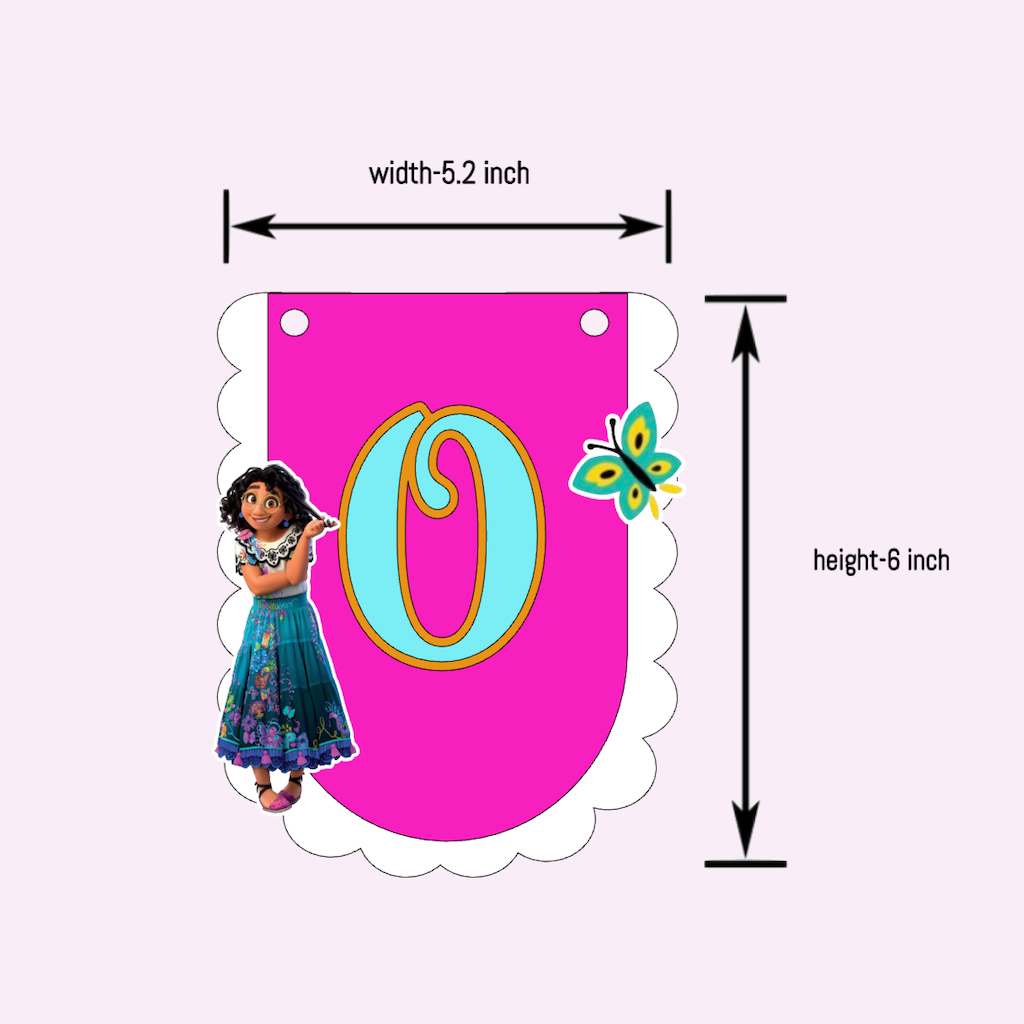 Encanto Theme High Chair Banner