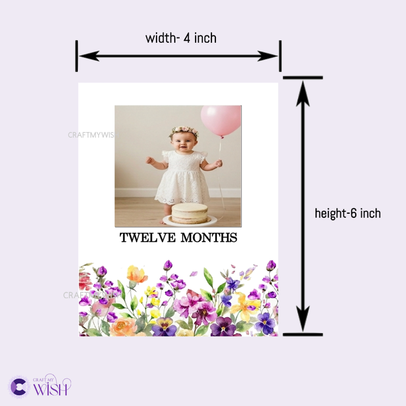 Encanto Theme 12 Months Photo Banner