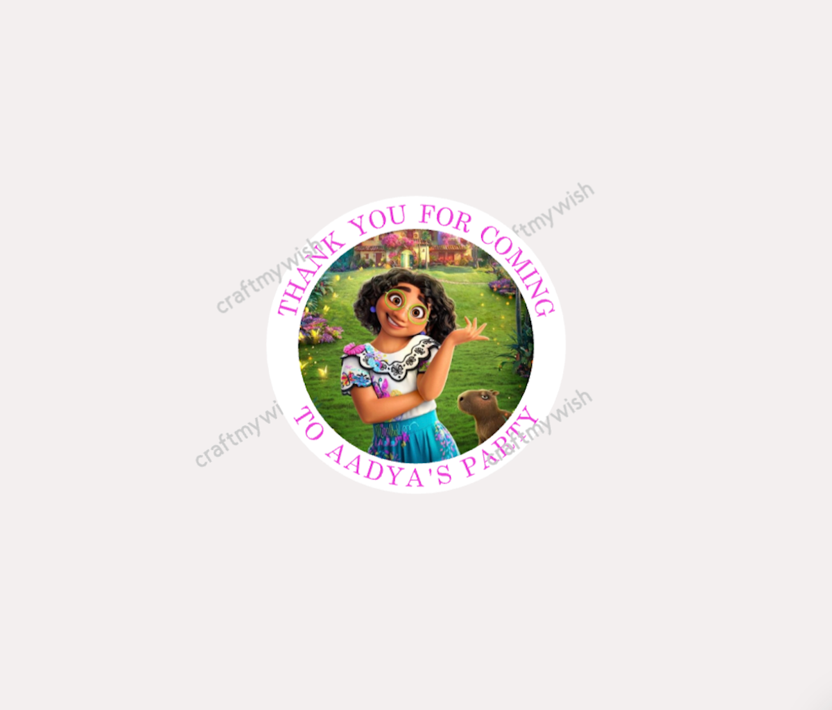 Encanto Theme Sticker
