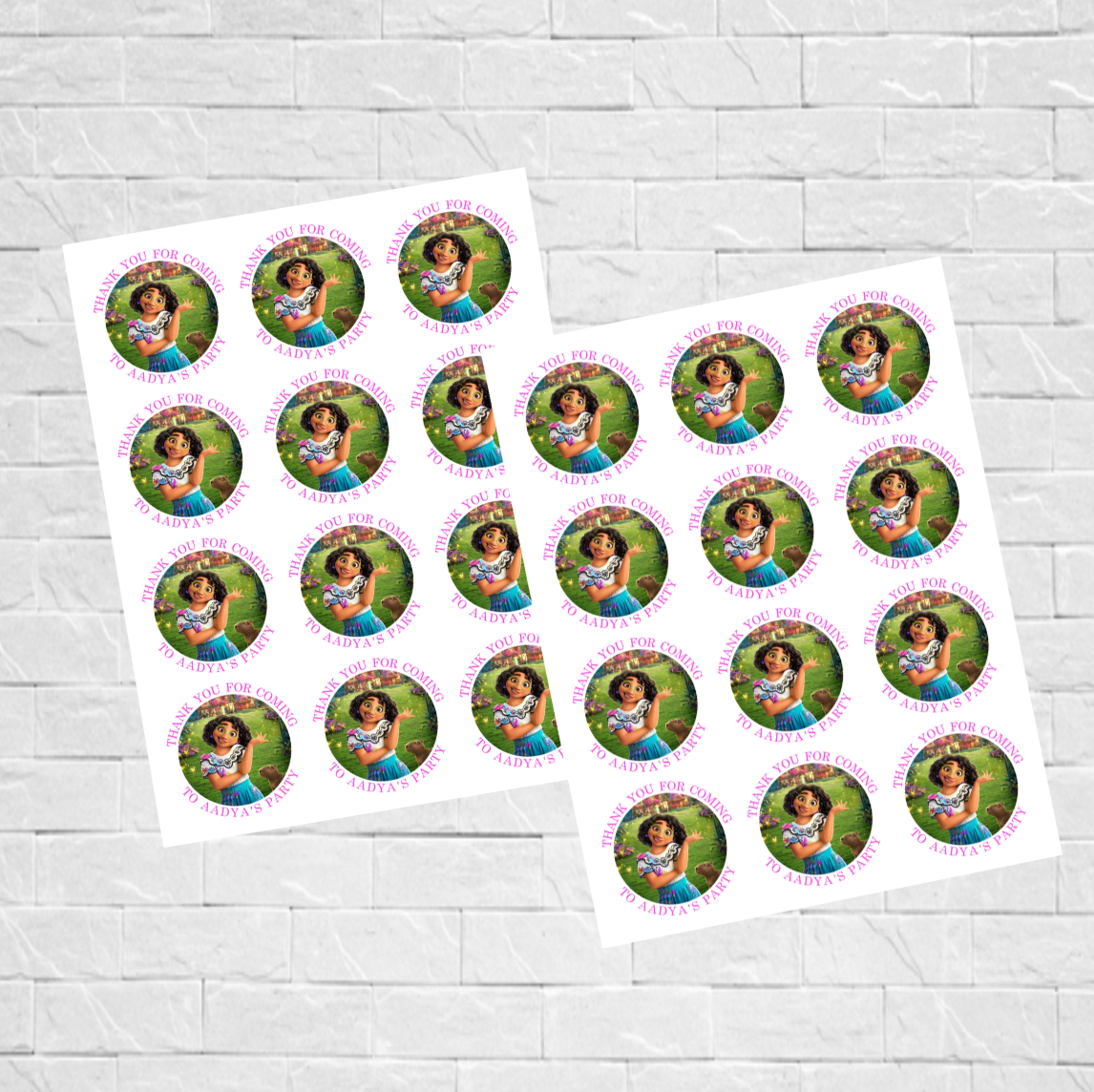 Encanto Theme Sticker