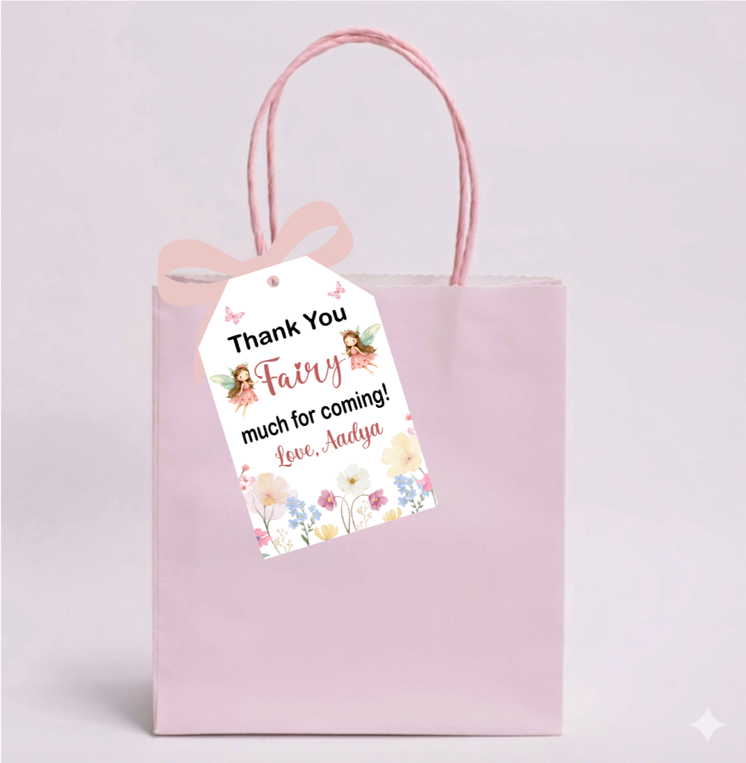 Fairy Theme Gift Tag