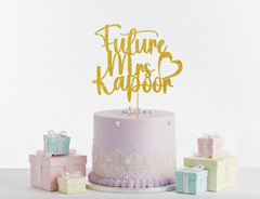 Bridal Shower Cake Topper Design 4