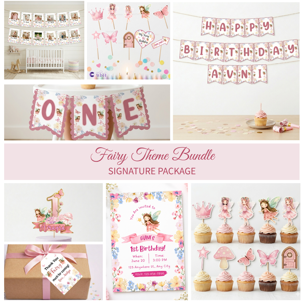 Fairy Theme SIGNATURE PACKAGE Bundle