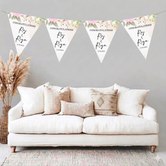 Wedding Banner Floral White Design1