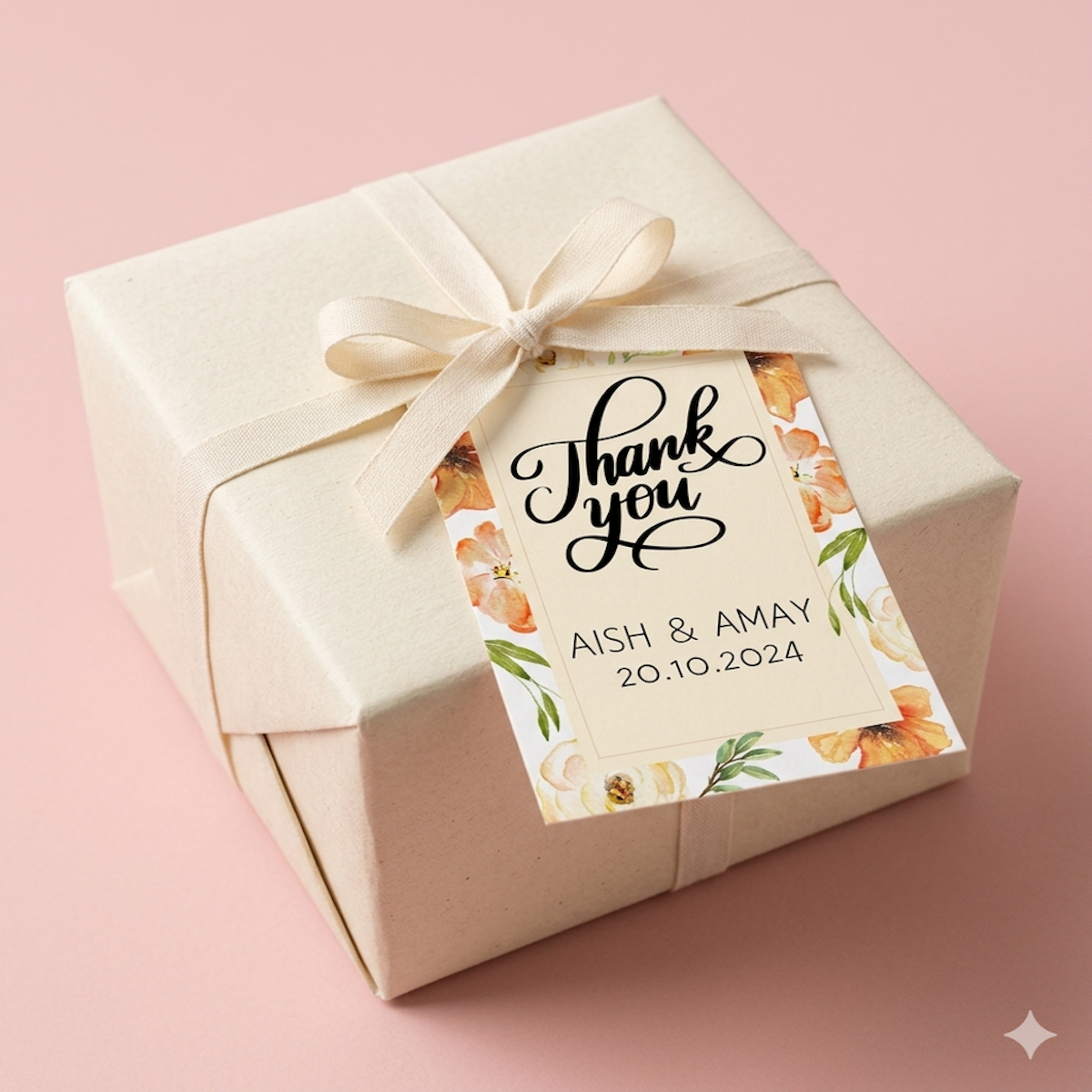 Wedding Gift Tag(Design2)