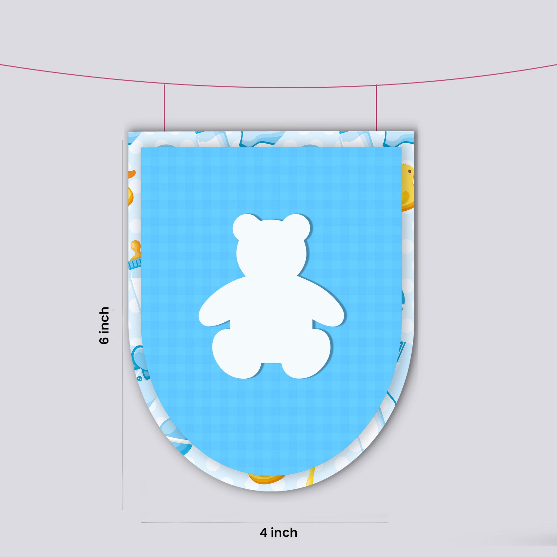 Half birthday banner D2