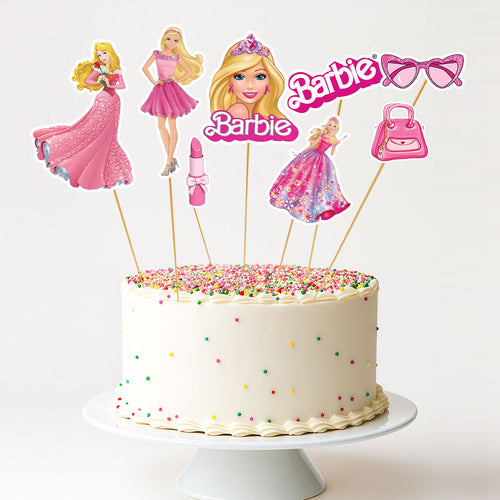 Barbie Theme Cake Topper