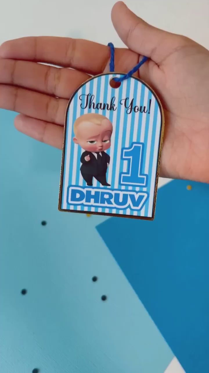 Baby Boss Gift Tag