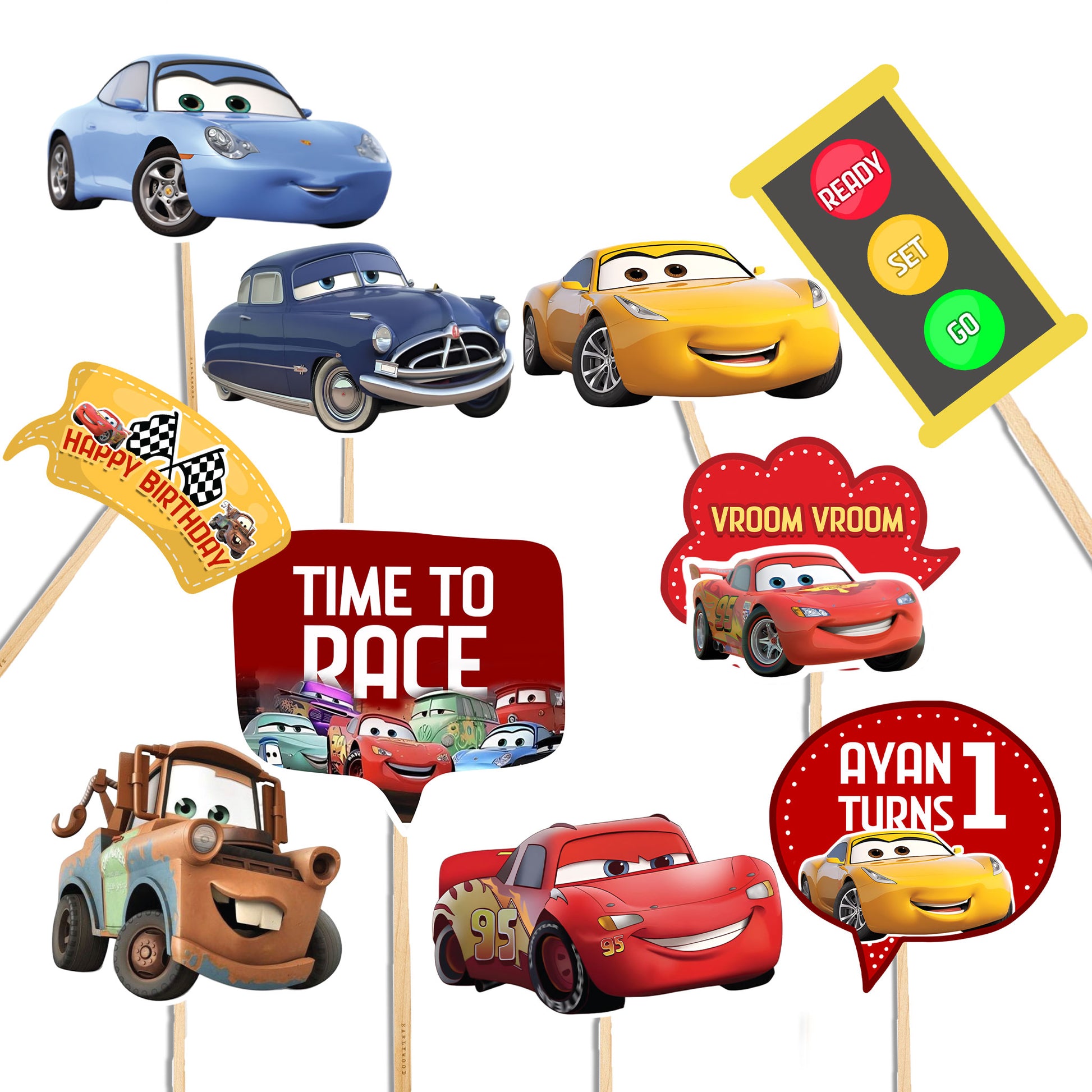 Car Theme Props